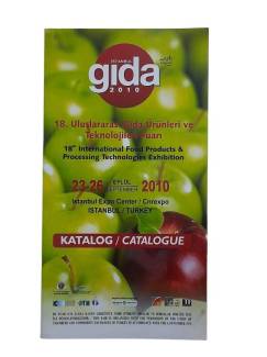 18. ULUSLARASI GIDA ÜRÜNLERİ VE TEKNOLOJİLERİ FUARI KATALOĞU - İSTANBUL GIDA 2010