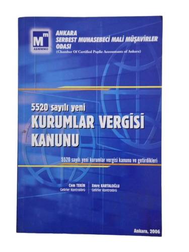 5520 SAYILI YENİ KURUMLAR VERGİSİ KANUNU - 0