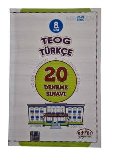 8. SINIF TEOG TÜRKÇE 20 DENEME SINAVI