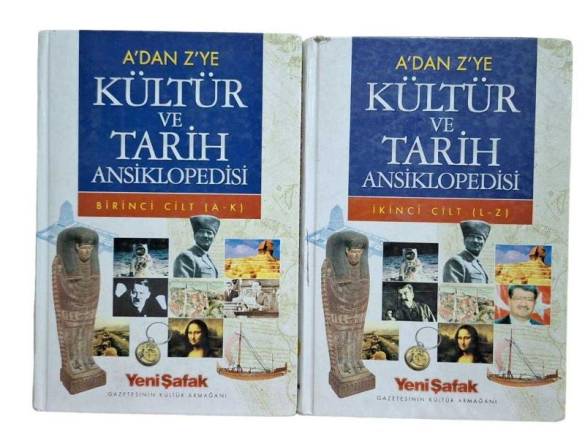 A'DAN Z'YE KÜLTÜR VE TARİH ANSİKLOPEDİSİ 2 CİLT TAKIM - 0