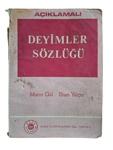 AÇIKLAMALI DEYİMLER SÖZLÜĞÜ - 0