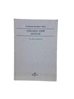 AÇIKLAMALI EDEBİ SANATLAR