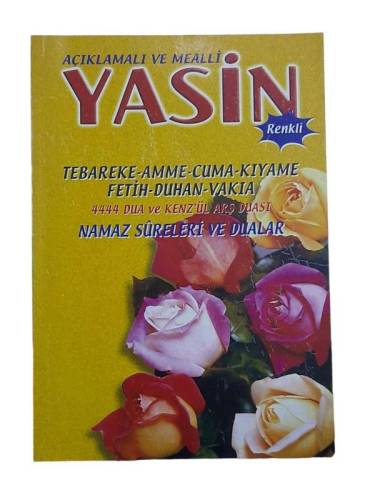 AÇIKLAMALI VE MEALLİ YASİN RENKLİ 