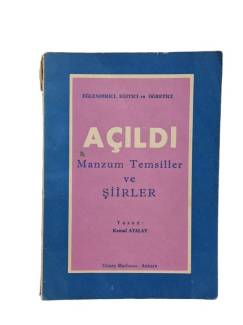 AÇILDI MANZUM TEMSİLLER VE ŞİİRLER