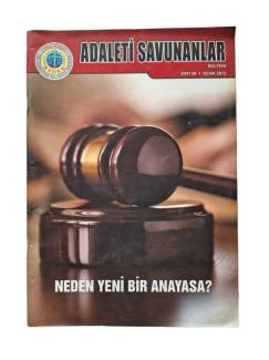 ADALETİ SAVUNANLAR BÜLTENİ SAYI 20 OCAK 2012