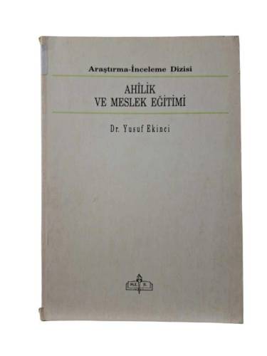 AHİLİK VE MESLEK EĞİTİMİ - 0