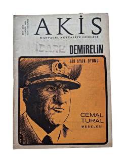 AKİS HAFTALIK AKTÜALİTE MECMUASI (DERGİSİ ) SAYI:599 11 ARALIK 1965