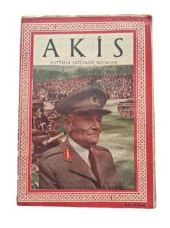AKİS HAFTALIK AKTÜALİTE MECMUASI (DERGİSİ ) SAYI:73 1 EKİM 1955