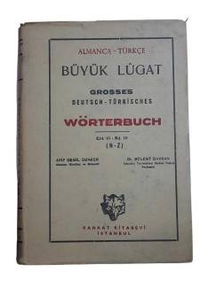 ALMANCA TÜRKÇE BÜYÜK LUGAT CİLD 3 ( III ) BAND 3 (III) N-Z