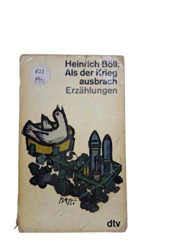 ALS DER KRIEG AUSBRACH ERZAHLUNGEN I - 0