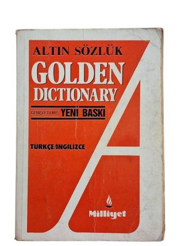 ALTIN SÖZLÜK GOLDEN DICTIONARY - TÜRKÇE / İNGİLİZCE ( - 0