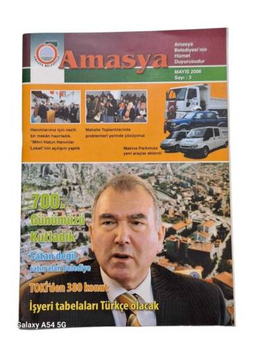AMASYA BELEDİYESİ / MAYIS 2006 / SAYI 3 - 0