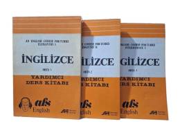 AN ENGLİSH COURSE FOR TURKS ELEMANTRY İNGİLİZCE YARDIMCI DERS KİTABI ORTA 1 - 2 - 3 (3 KİTAP TAKIM )