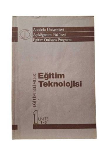 ANADOLU ÜNİVERSİTESİ AÇIKÖĞRETİM FAKÜLTESİ EĞİTİM ÖNLİSANS EĞİTİM BİLİMLERİ EĞİTİM FELSEFESİ - EĞİTİ - 0