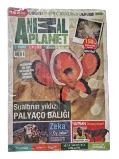 ANIMAL PLANET İKİ AYLIK DERGİ SUALTININ YILDIZI PALYAÇO BALIĞI SAYI 2012 - 1