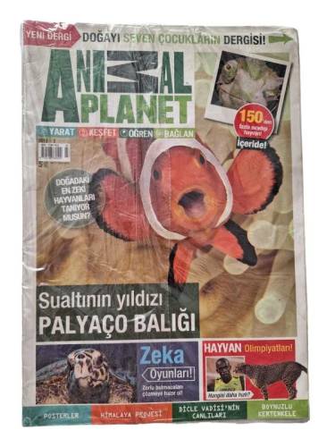 ANIMAL PLANET İKİ AYLIK DERGİ SUALTININ YILDIZI PALYAÇO BALIĞI SAYI 2012 - 1 - 0