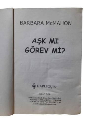 AŞK MI GÖREV Mİ - ZORAKİ EVLİLİK HARLEQUIN - 0