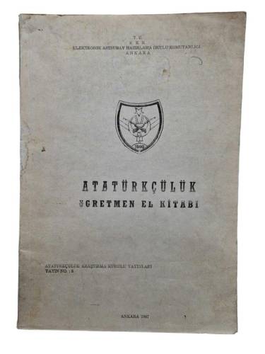 ATATÜRKÇÜLÜK ÖĞRETMEN EL KİTABI - DAKTİLO EDİLMİŞ - 0