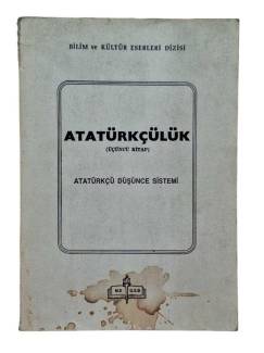 ATATÜRKÇÜLÜK ÜÇÜNCÜ KİTAP ATATÜRKÇÜ DÜŞÜNCE SİSTEMİ