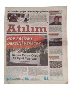 ATILIM / YIL:3 / 15 MAYIS 2015 / 173 / HDP FAŞİZME DERSİNİ VERECEK