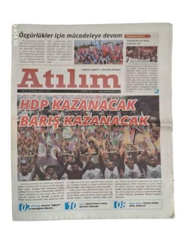 ATILIM / YIL:3 / 22 MAYIS 2015 / 174 / HDP KAZANACAK BARIŞ KAZANACAK - 0