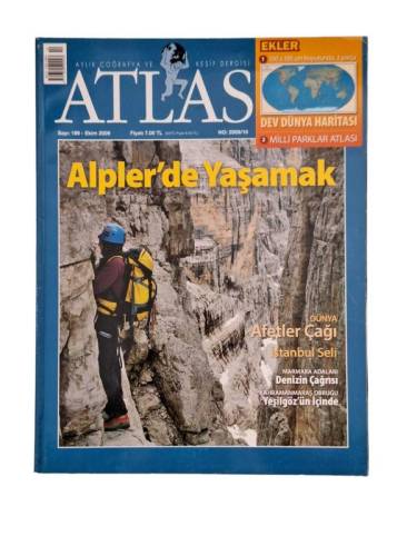ATLAS AYLIK COĞRAFYA VE KEŞİF DERGİSİ SAYI:199 YIL:EKİM 2009(ALPLER'DE YAŞAMAK) - 0