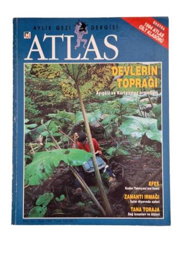 ATLAS AYLIK COĞRAFYA VE KEŞİF DERGİSİ SAYI:22 YIL:1995(DEVLERİN ORMANLARI AYIGÖLÜ VE KURTGİRMEZ ORMANLARI) - 0