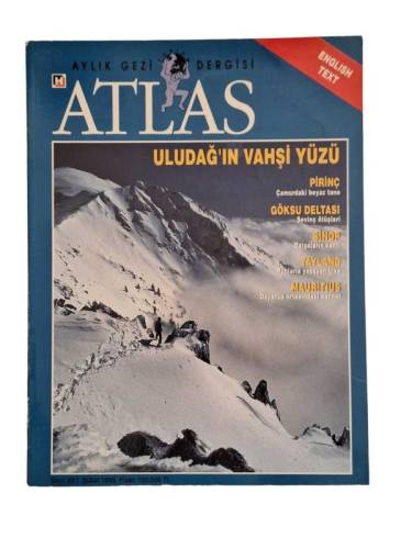 ATLAS AYLIK COĞRAFYA VE KEŞİF DERGİSİ SAYI:23 YIL:1995(ULUDAĞ'IN VAHŞİ YÜZÜ) - 0