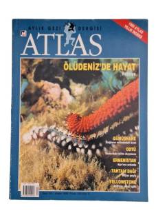 ATLAS AYLIK COĞRAFYA VE KEŞİF DERGİSİ SAYI:33 YIL:1995(ÖLÜDENİZ'DE HAYAT)