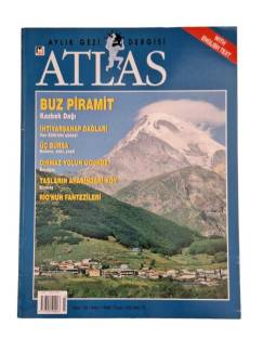 ATLAS AYLIK COĞRAFYA VE KEŞİF DERGİSİ SAYI:36 YIL:1996(BUZ PİRAMİT KAZBEK DAĞI)