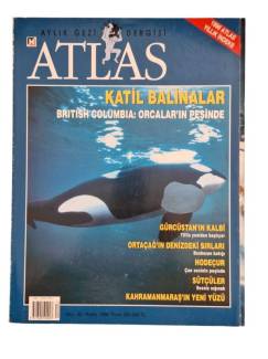 ATLAS AYLIK COĞRAFYA VE KEŞİF DERGİSİ SAYI:45 YIL:1996 (KATİL BALİNALAR)