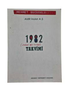 AUER İMALAT A.Ş. 1982 TAKVİMİ