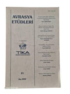 AVRASYA ETÜDLERİ DERGİSİ KIŞ 21 2002