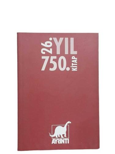AYRINTI YAYINLARI 2013 - 2014 KİTAP KATALOĞU 26. YIL 750. KİTAP - 0