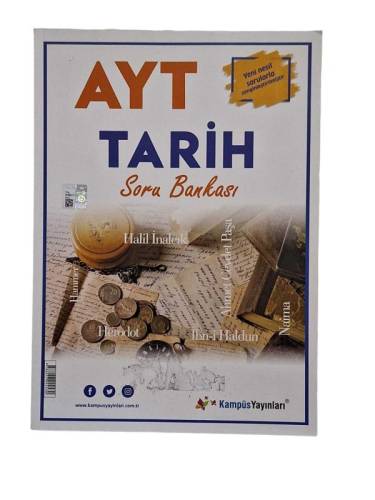 AYT TARİH SORU BANKASI KAMPÜS YAYINLARI - 0