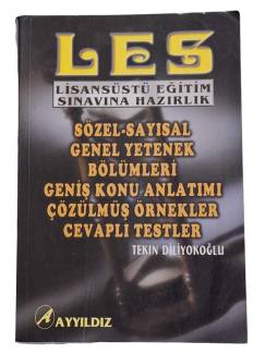 AYYILDIZ YAYINLARI LES SÖZEL - SAYISAL GENEL YETENEK BÖLÜMLERİ GENİŞ KONU ANLATIMI ÇÖZÜLMÜŞ ÖRNEKLER CEVAPLI TESTLER