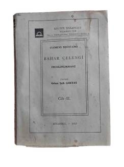 BAHAR ÇELENGİ CİLT II