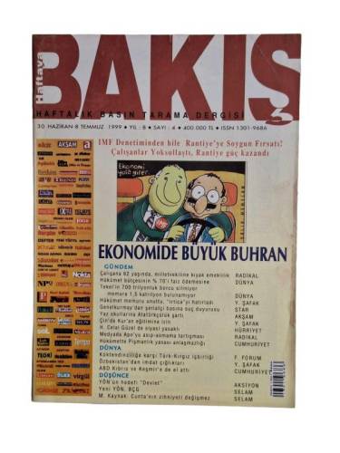 BAKIŞ HAFTALIK BASIN TARAMA DERGİSİ YIL 8 SAYI 4 - 0