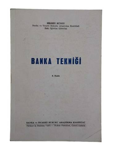 BANKA TEKNİĞİ - 0
