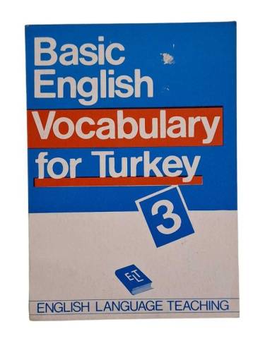 BASIC ENGLISH VOCABULARY FOR TURKEY 3 - 0