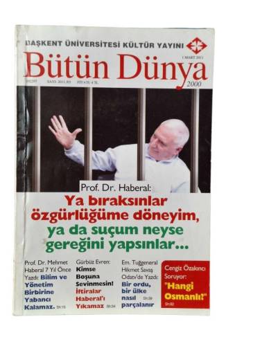 BAŞKENT ÜNİVERSİTESİ KÜLTÜR YAYINI BÜTÜN DÜNYA SAYI:2011/03(HANGİ OSMANLI) - 0