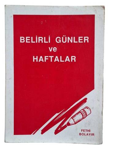 BELİRLİ GÜNLER VE HAFTALAR - 0