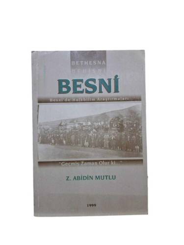 BESNİ HALKBİLİM ARAŞTIRMALARI (İMZALI) - 0