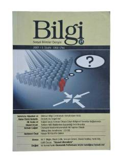 BİLGİ SOSYAL BİLİMLER DERGİSİ 2007/2 SAYI:15