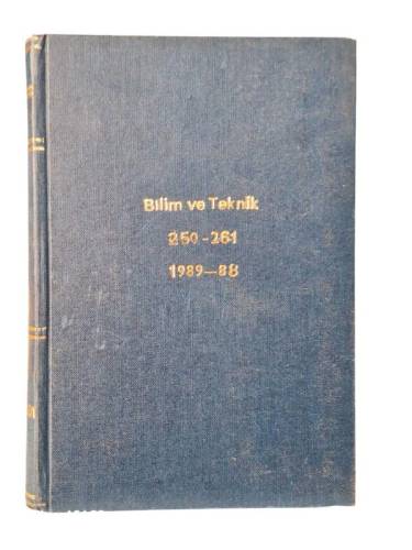 BİLİM VE TEKNİK 1988-1989 YILLARINA AİT SAYILAR:250-251252-253-254-255-256-257-258-259-260-261 - 0