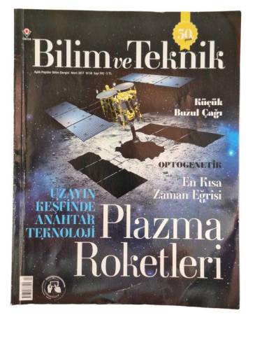 BİLİM VE TEKNİK AYLIK POPÜLER BİLİM DERGİSİ MART 2017 YIL 50 SAYI 592 - 0