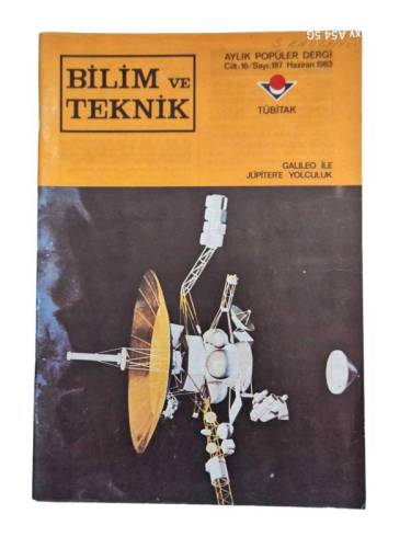 BİLİM VE TEKNİK CİLT 16, SAYI 187, HAZİRAN 1983 - 0