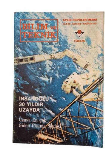 BİLİM VE TEKNİK CİLT 24, SAYI 283, HAZİRAN 1991 - 0