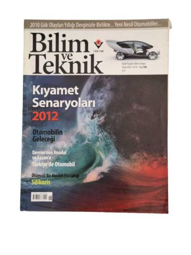 BİLİM VE TEKNİK / OCAK 2010 / SAYI : 506 / SAYI:506 / KIYAMET SENARYOLARI 2012 - 0
