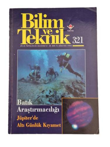 BİLİM VE TEKNİK SAYI 321, AĞUSTOS 1994 - 0